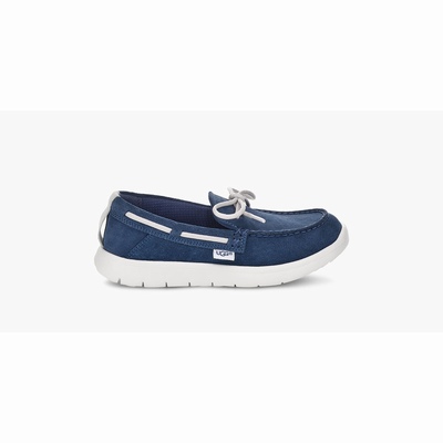 Tenis UGG Beach Moc Slip-On Criança Azuis | PT-PWZXO